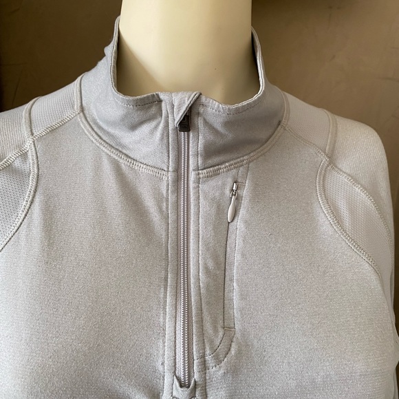 Rei Co-op Women's Lightweight Base Layer Half-Zip Top Gray M - Picture 8 of 16